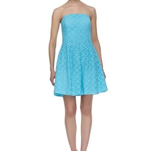 Lilly Pulitzer strapless sundress!